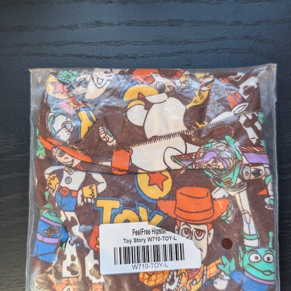 MeUndies Toy Story feel free hipster, women's large, NWT